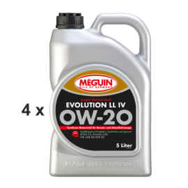 Meguin Motorenoel Evolution LL IV SAE 0W-20 / 4x 5 Liter...