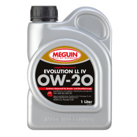 Meguin Motorenoel Evolution LL IV SAE 0W-20 / 5 Liter Kanister + 1 Liter Flasche
