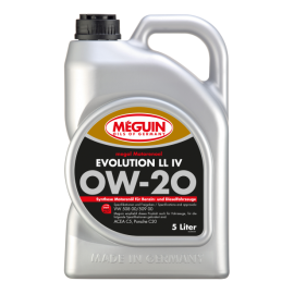 Meguin Motorenoel Evolution LL IV SAE 0W-20 / 5 Liter Kanister + 1 Liter Flasche
