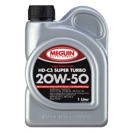 Meguin Motorenoel HD-C3 Super Turbo SAE 20W-50
