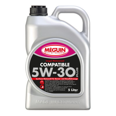 Meguin Megol Motorenoel Compatible SAE 5W-30 Plus / 5 Liter Kanister