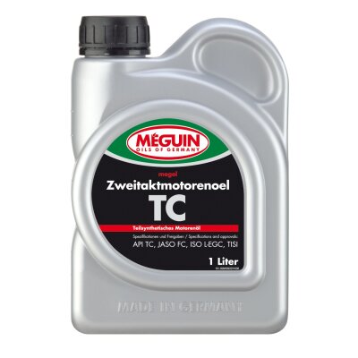 Meguin Zweitaktmotorenoel TC (teilsynthetisch) 1 Liter Flasche