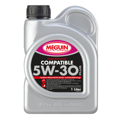 Meguin Megol Motorenoel Compatible SAE 5W-30 Plus / 1 Liter Flasche