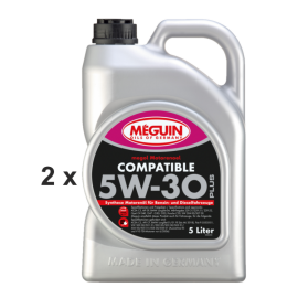 Meguin Megol Motorenoel Compatible SAE 5W-30 Plus / 2x 5...