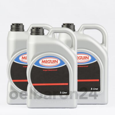 Meguin Megol Motorenoel Compatible SAE 5W-30 Plus / 3x 5 Liter Kanister