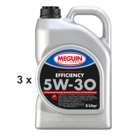 Meguin Motorenoel Efficiency SAE 5W-30 / 3x 5 Liter Kanister