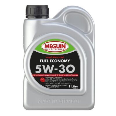 Meguin Motorenoel Fuel Economy SAE 5W-30 / 4x 1 Liter Flasche