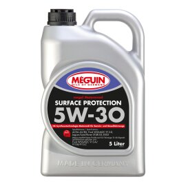Meguin Surface Protection SAE 5W 30 / 5 Liter Kanister + 1 Liter Flasche