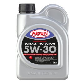 Meguin Surface Protection SAE 5W 30 / 5 Liter Kanister + 2x 1 Liter Flasche