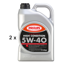 Meguin Motorenoel High Condition SAE 5W-40 / 2x 5 Liter...