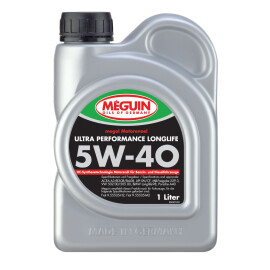 Meguin Motorenoel Ultra Performance Longlife  SAE 5W-40 / 5 Liter Kanister + 1Liter Flasche