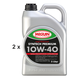 Meguin Motorenoel Syntech Premium SAE 10W-40 / 2x 5 Liter...
