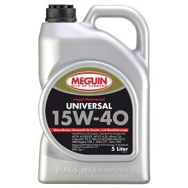 Meguin Motorenoel Universal SAE 15W-40 / 5 Liter Kanister