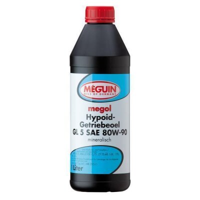 Meguin Hypoid-Getriebeoel GL5 SAE 80W-90 / 1 Liter Flasche