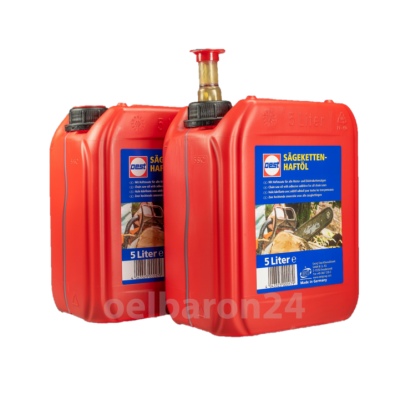 Oest Sägekettenhaftöl Mineralisch / 2x 5 Liter Kanister
